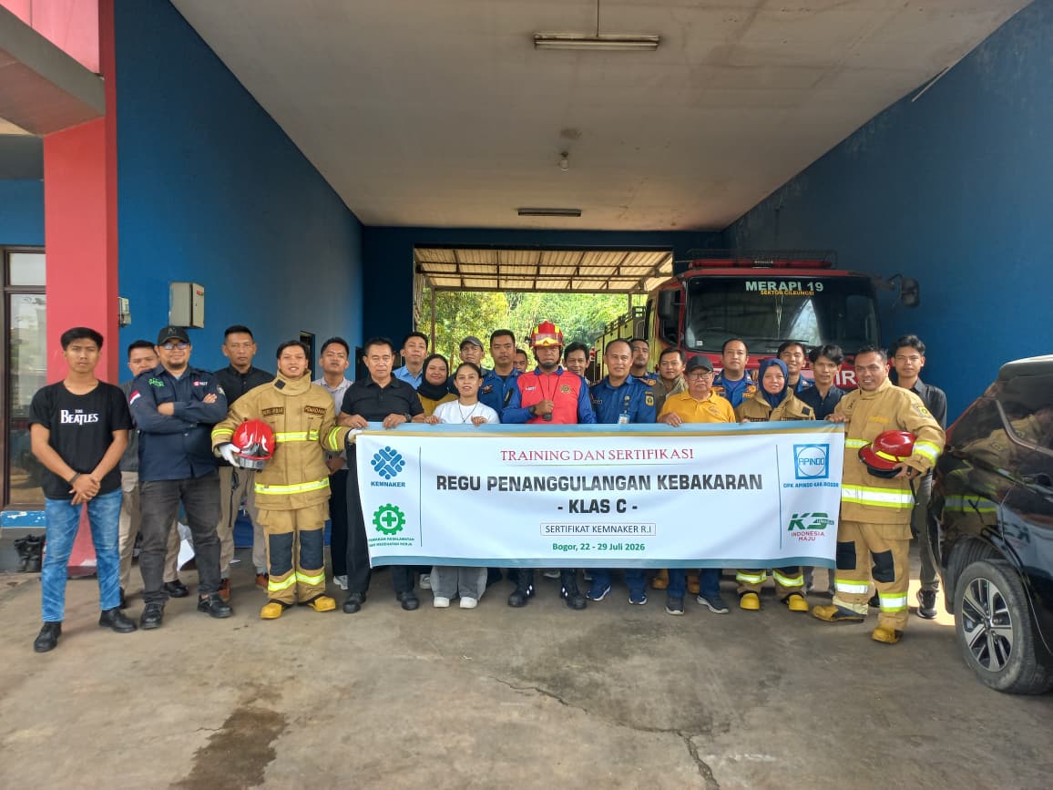 Training dan Sertifikasi Regu Penanggulangan Kebakaran Klas C